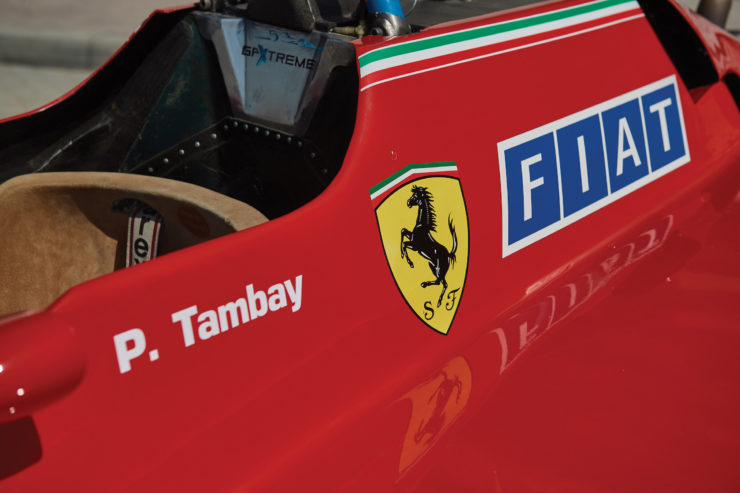 Ferrari 126 C2 Formula 1 Car Logo