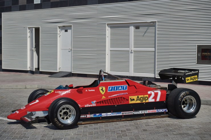 Ferrari 126 C2 Formula 1 Car Side