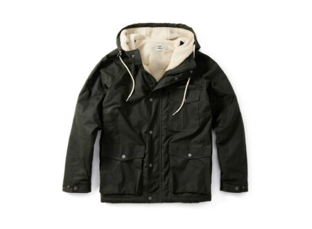 Flint and Tinder Sherpa-Lined Waxed Ridge Parka
