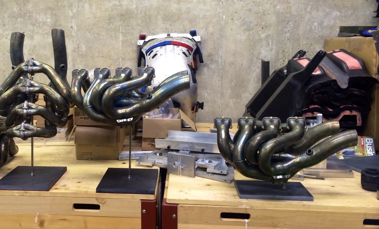 The Noise – Formula 1 Exhaust Sculptures by Mike O’Connor | LaptrinhX