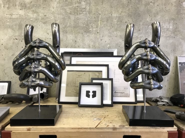 Formula 1 Exhaust Sculptures 9
