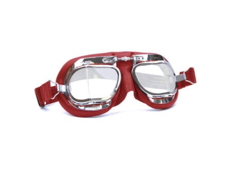 Halcyon Mark 49 Motorcycle Goggles Red