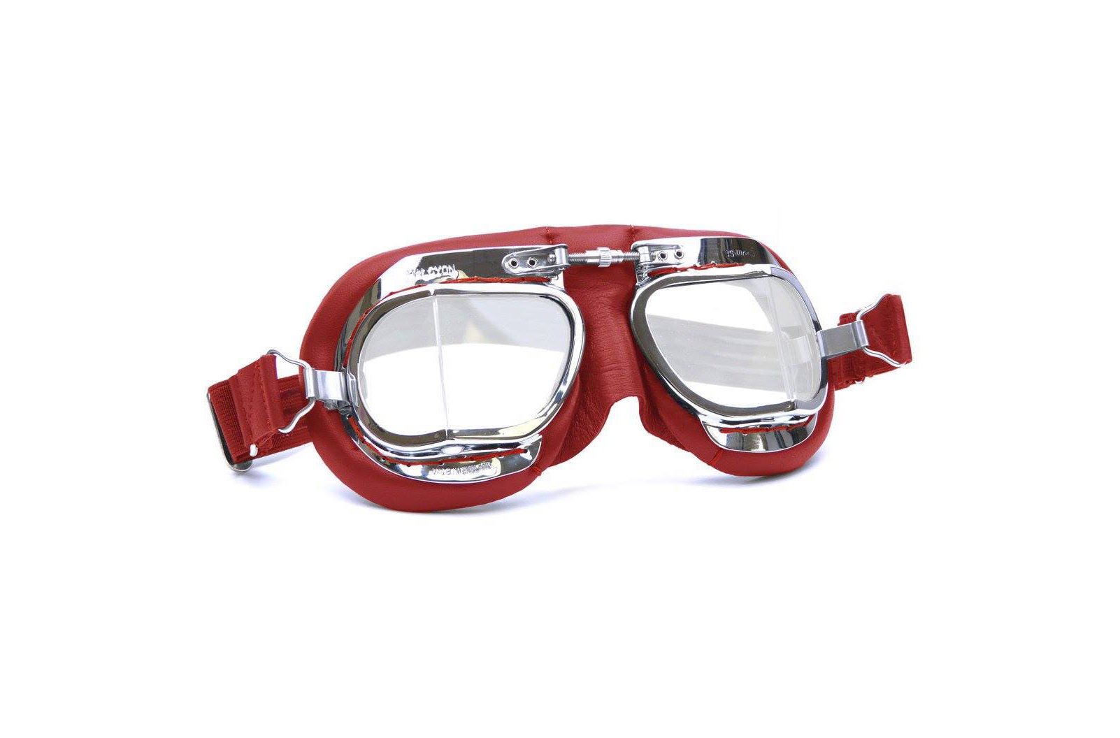 Halcyon Mark 49 Motorcycle Goggles Red