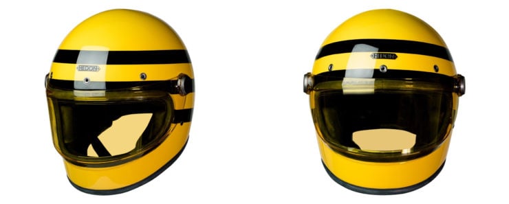 Heroine Racer Bumblebee Full Face Motorcycle Helmet