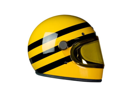 Heroine Racer Bumblebee Motorcycle Helmet