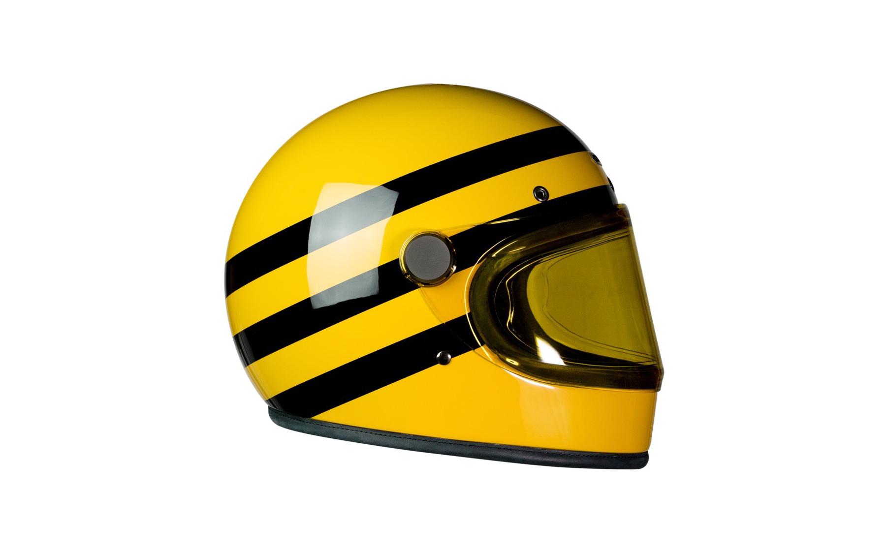 Heroine Racer Bumblebee Motorcycle Helmet