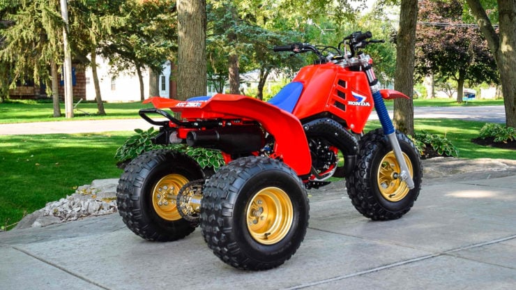 Honda ATC 250R Back