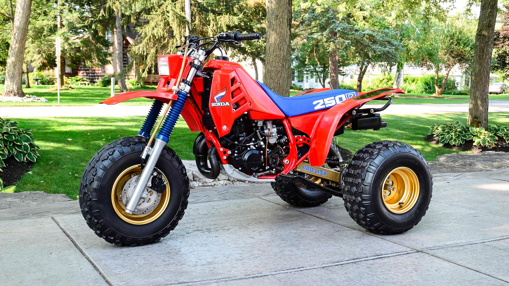 custom honda atc 250r