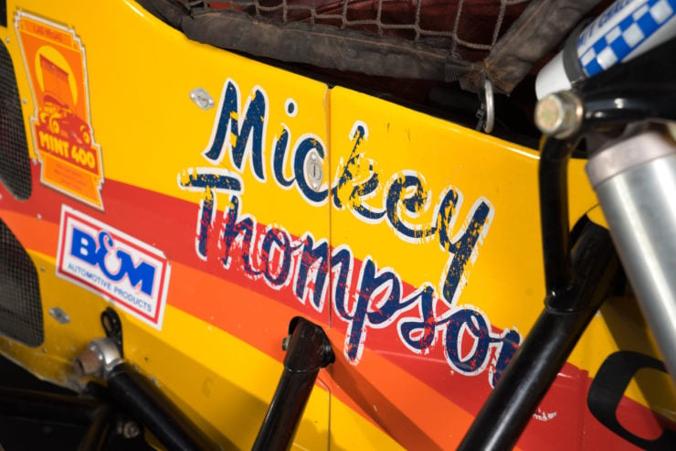 Logotipo do Buggy do Mickey Thompson Challenger IV