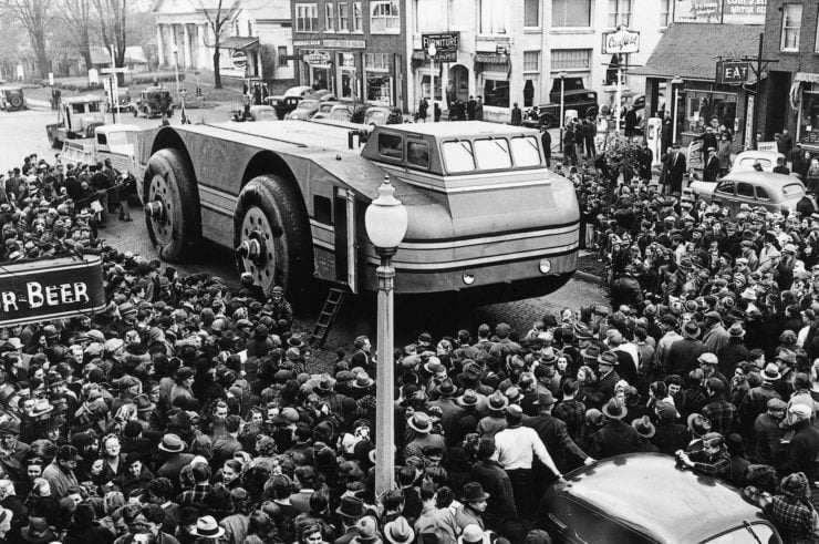 The Snow Cruiser On Street