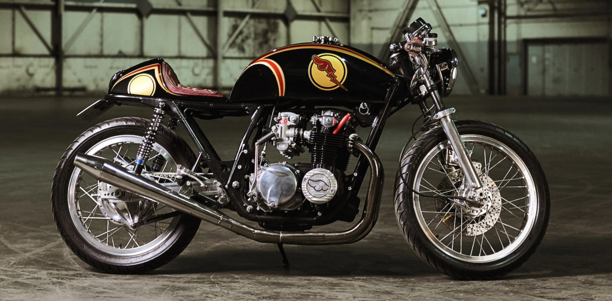 Three (Affordable) Custom Motorcycles Built By British Street Artist D*Face