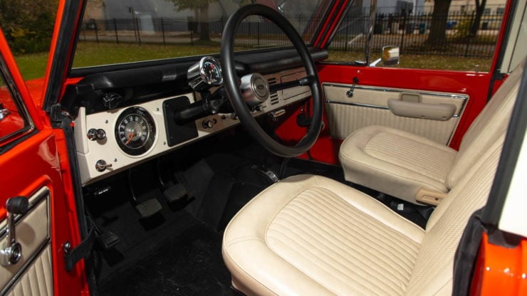 Holman Moody Ford Bronco Prototype - The Bronco Hunter Interior