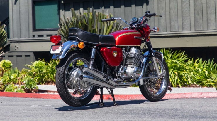 Honda CB750 Sandcast Rear