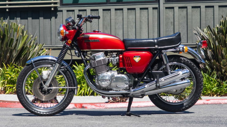 Honda CB750 Sandcast Side