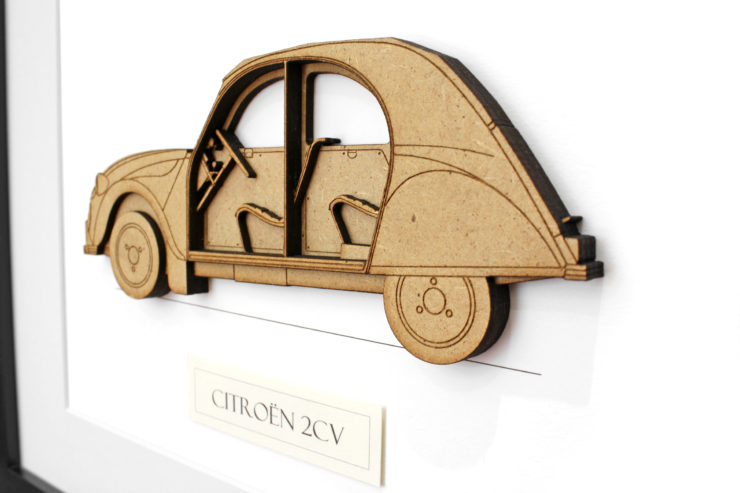 Laser Cut Wooden Vehicle Blueprints by Simply Cut Art 7