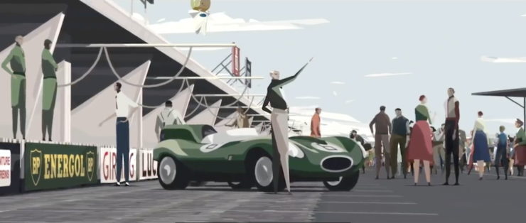 Le Mans 1955 - Deadly Competition - An Animated Short Film 6