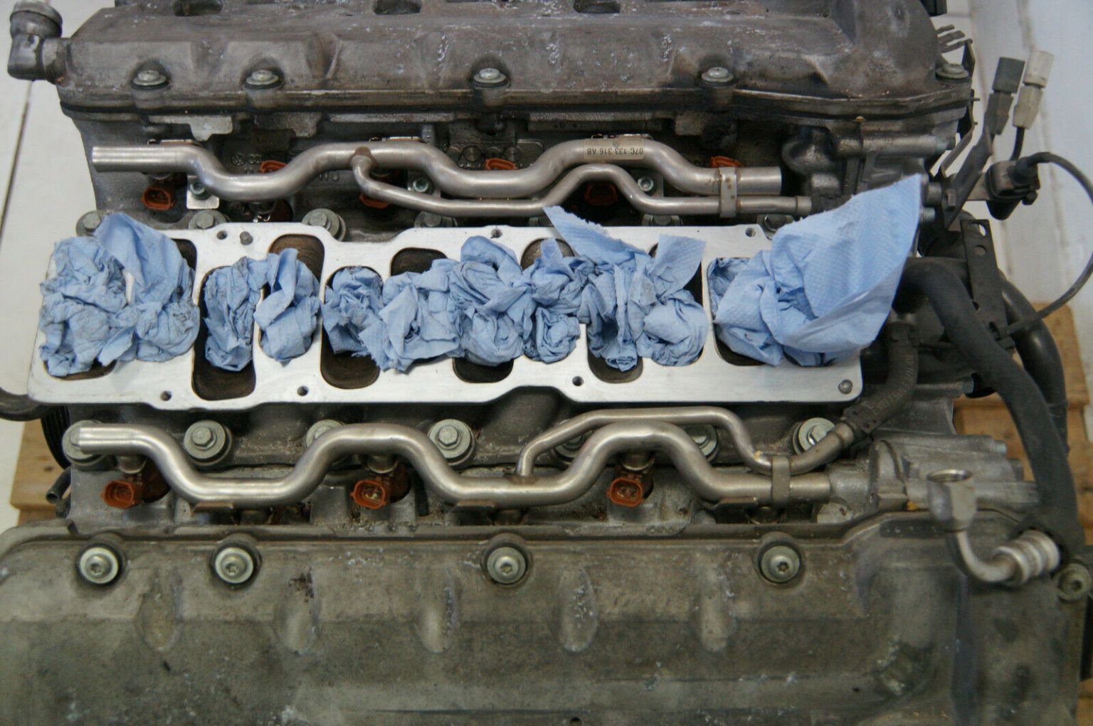 A VW Touareg W12 Engine 12 Cylinders 450 Horsepower 1,783 USD