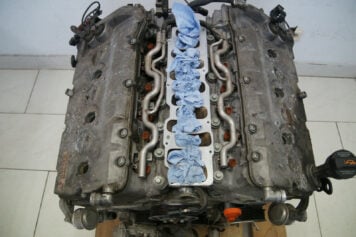VW Touareg W12 Engine