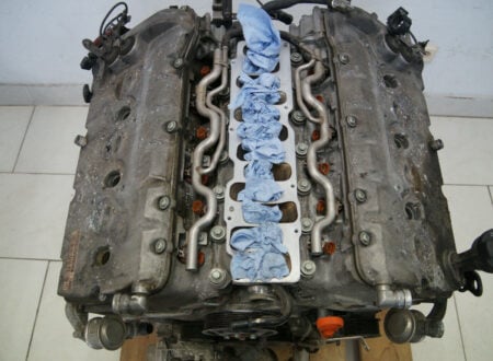 VW Touareg W12 Engine