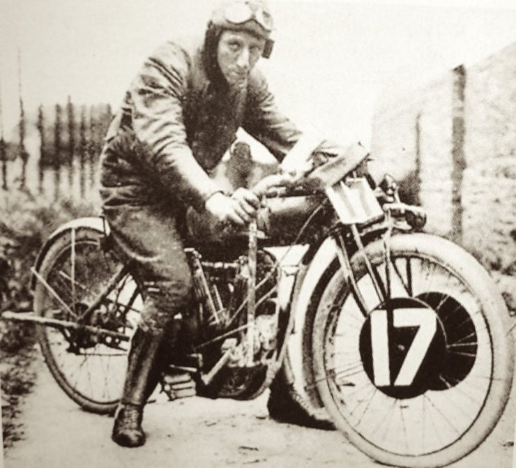 Charles Bayly Franklin Indian motorcycle