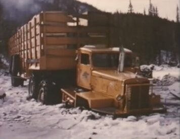 Arctic Convoy With Giant Mack Trucks 3