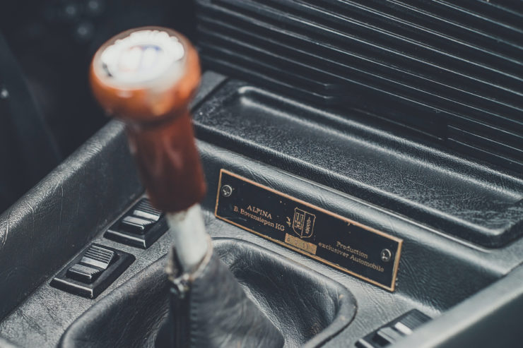 BMW Alpina B7 S Turbo Coupé Gear Knob