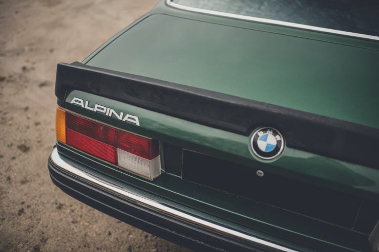 BMW Alpina B7 S Turbo Coupé Rear Spoiler