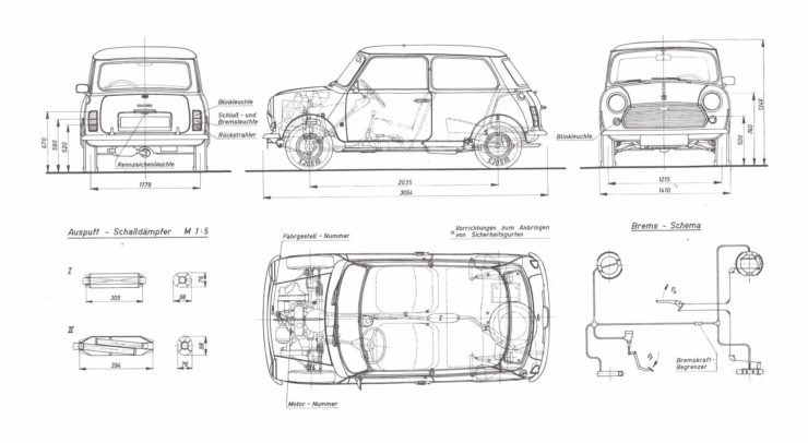 Classic Mini Blueprints