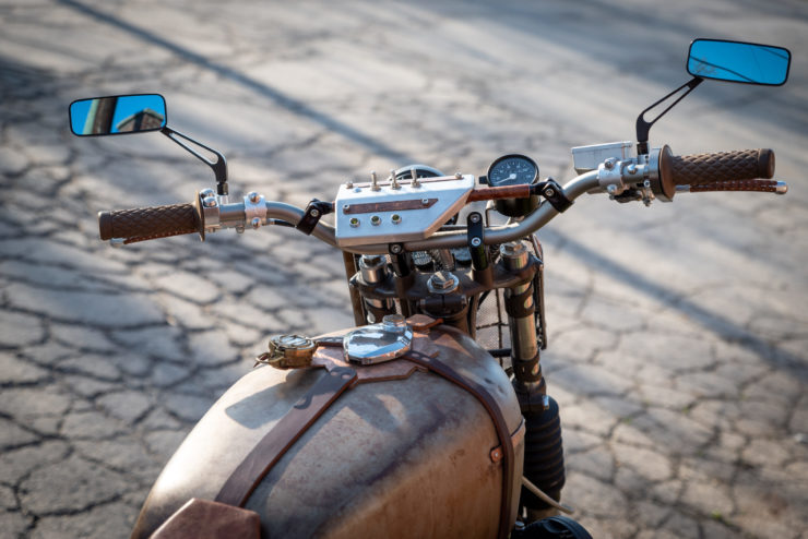 Custom Kawasaki KZ650 Handlebars