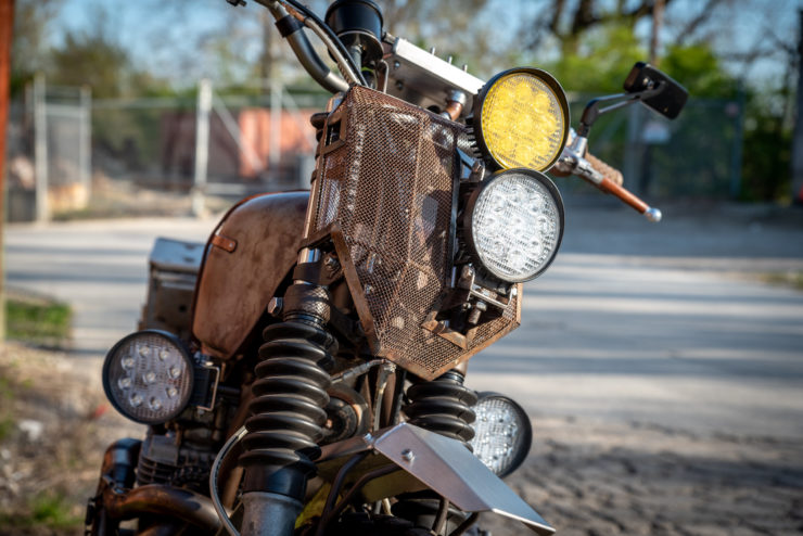 Custom Kawasaki KZ650 Headlights