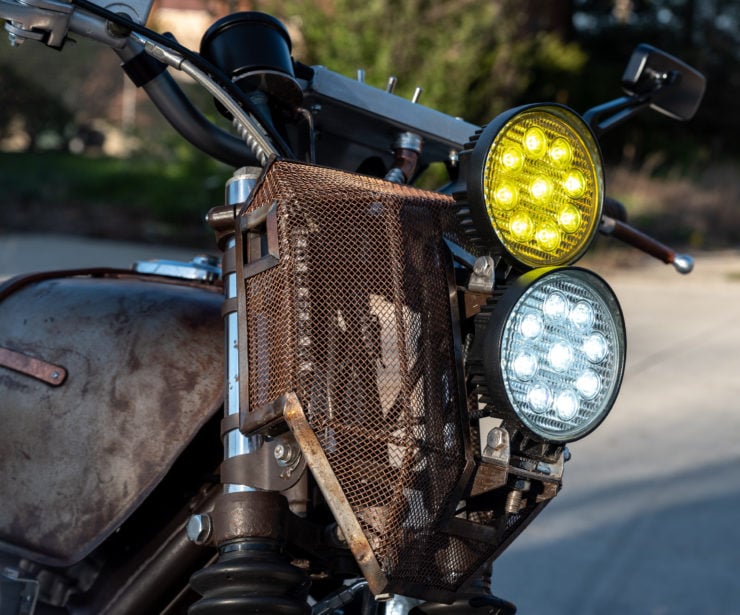 Custom Kawasaki KZ650 LED Lights