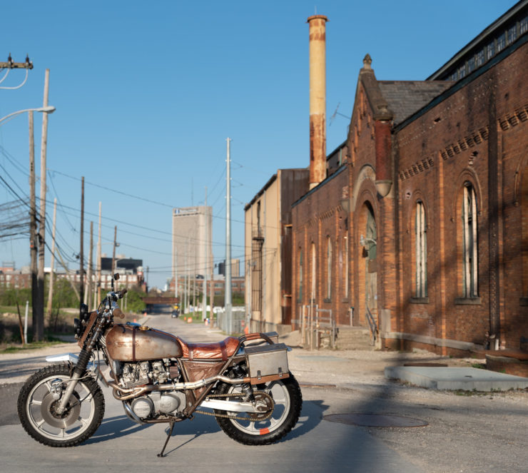 Custom Kawasaki KZ650 Side