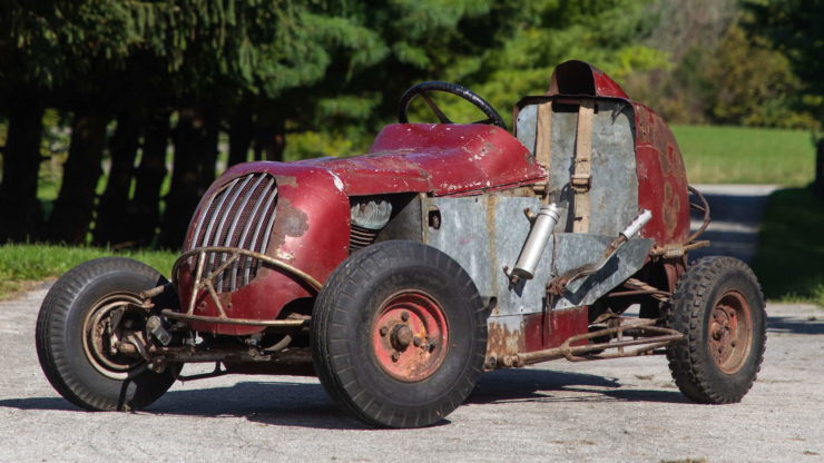 Harley-Davidson Powered TQ Midget Race Car