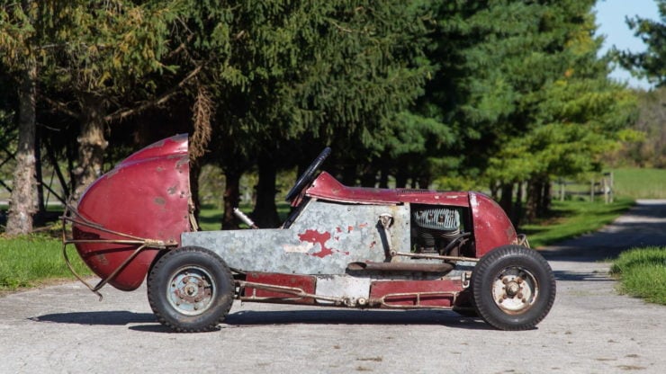 Harley-Davidson Powered TQ Midget Race Car Side 2