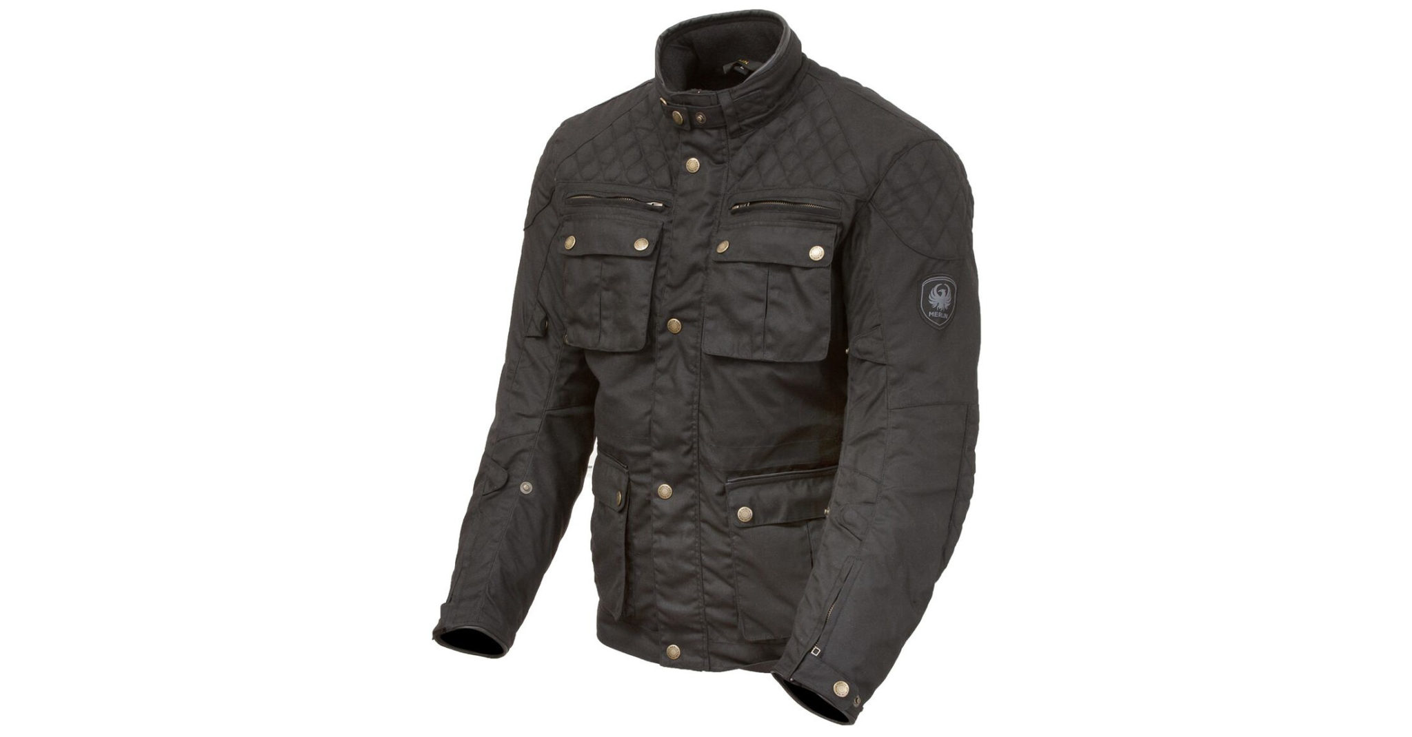 The Merlin Edale Motorcycle Jacket - Made From Halley Stevensons 8oz Cotec
