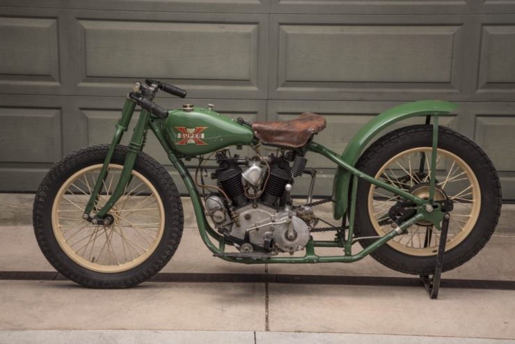 Steve McQueen Excelsior Super X Factory-Built Flat Tracker Side 2