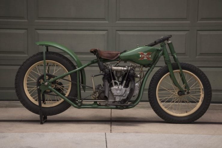 Steve McQueen Excelsior Super X Factory-Built Flat Tracker Side