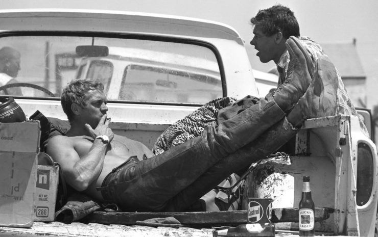 Steve McQueen Resting