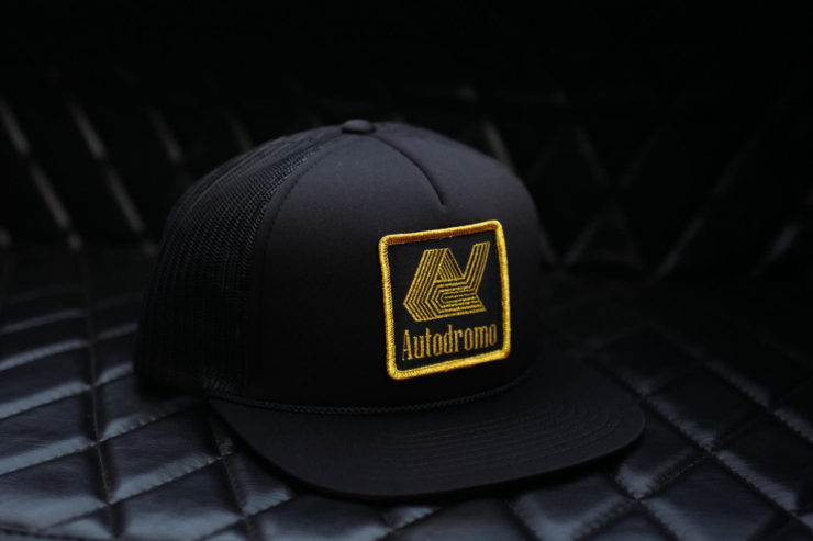 The Autodromo Hat - Tabac Logo Version Front