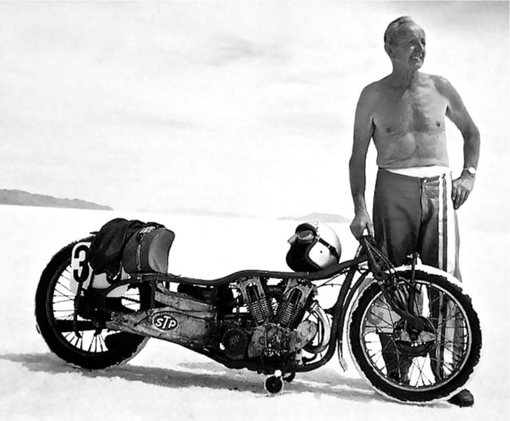 Burt Munro fastest Indian Scout motorcycle