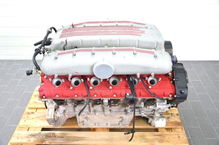 Ferrari 575M V12 Engine Side