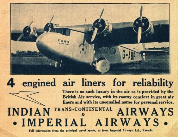 Flying Boat Ad