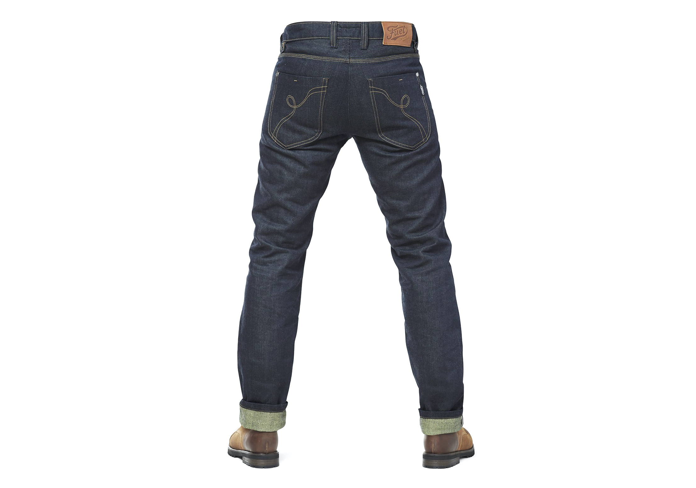 Fuel Greasy Selvedge Motorcycle Pants - Selvedge Denim Woven With ...