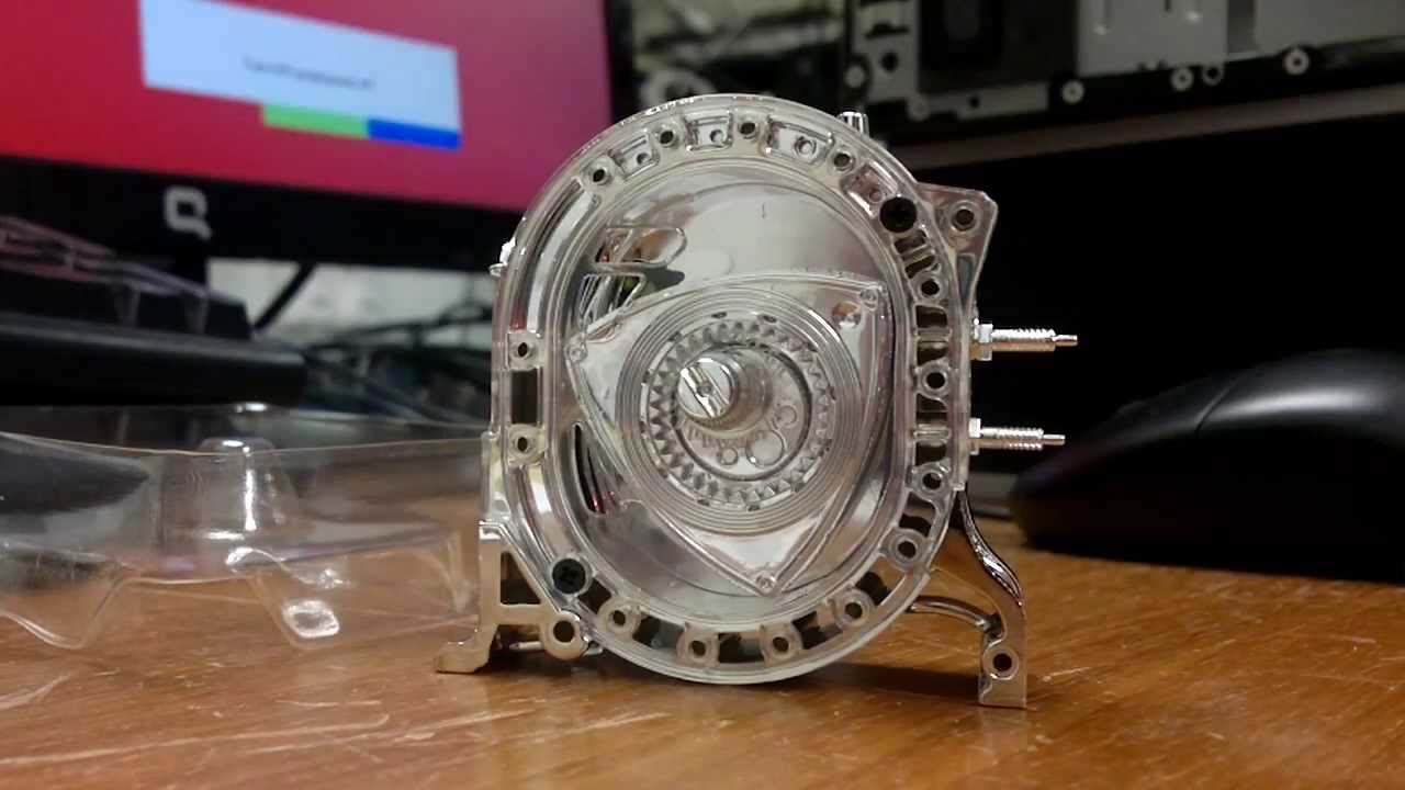 Skynet/Aoshima Transparent Mazda Rotary Engine 13B-MSP 0078426 NIB 