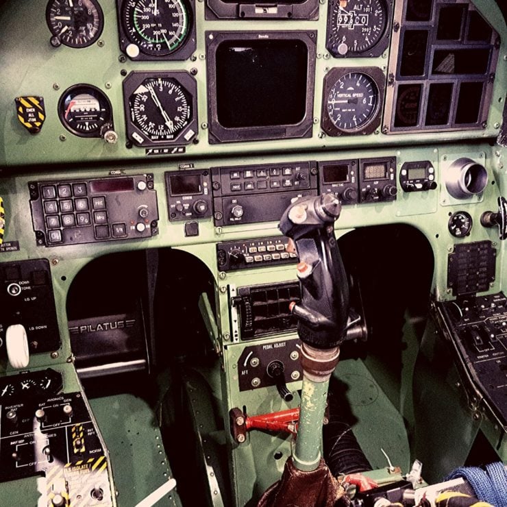 Pilatus PC-9 Cockpit