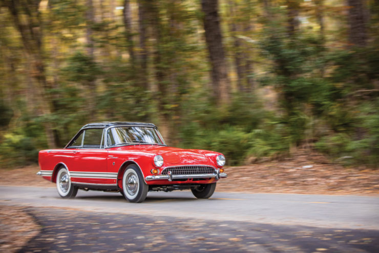 Sunbeam Tiger Driving