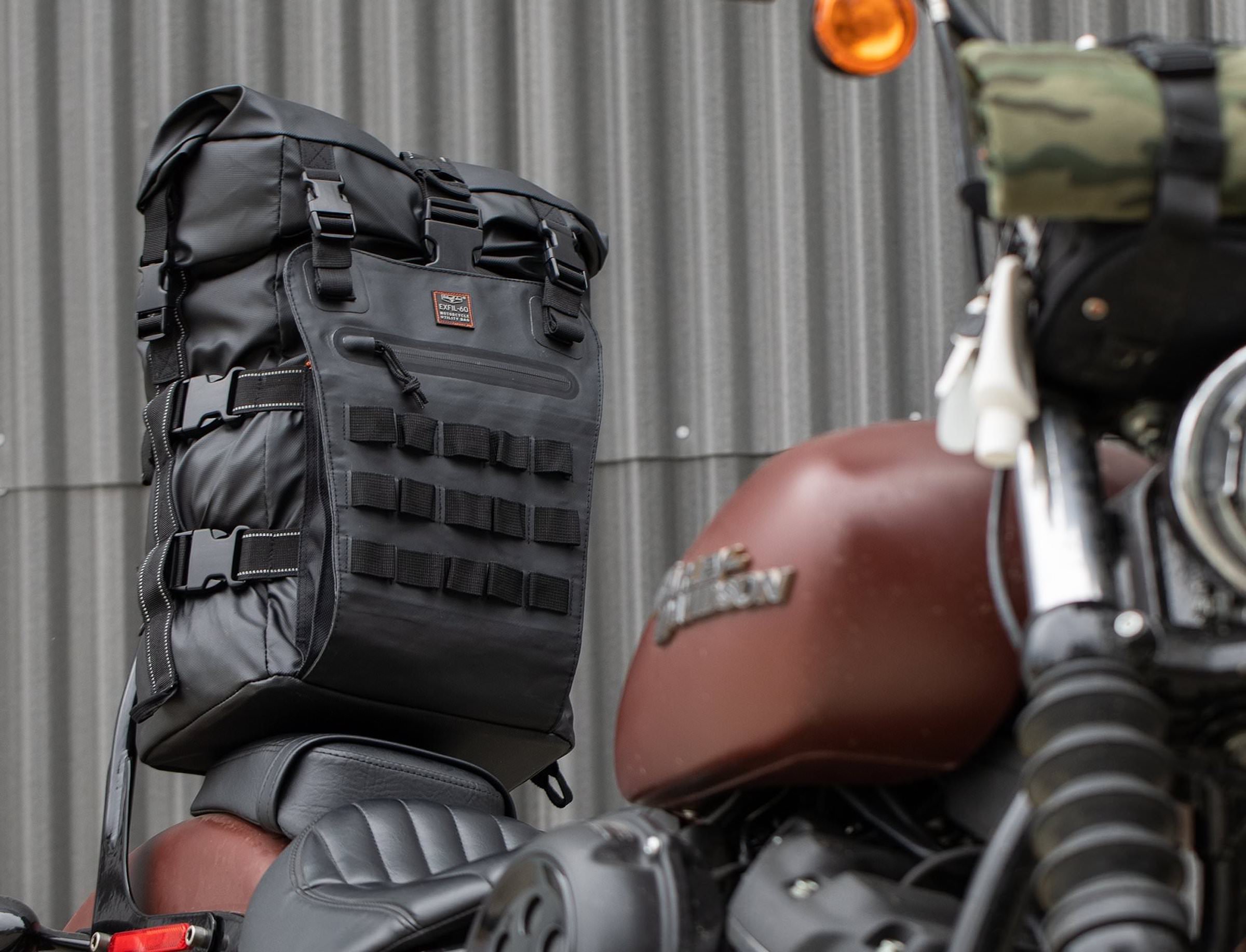 The Biltwell EXFIL-60 Bag - Motorcycle Utility Bag