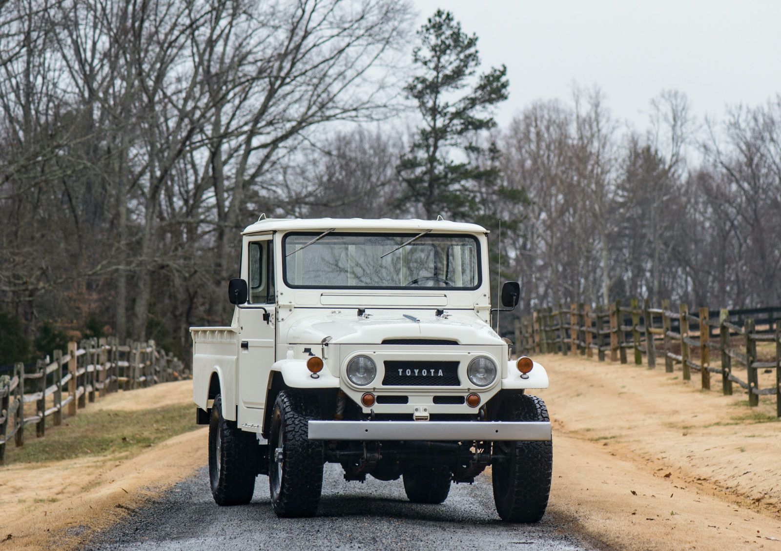 A Toyota FJ45 Land Cruiser With A 345 hp Corvette 5.7 Litre Ram Jet V8