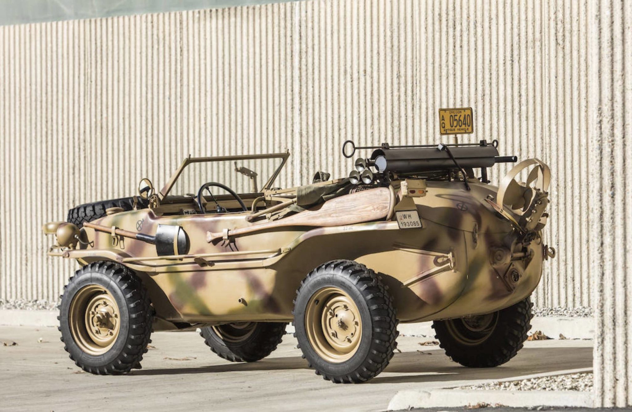 Volkswagen Type 166 Schwimmwagen - Erwin Komenda's Amphibious 4x4