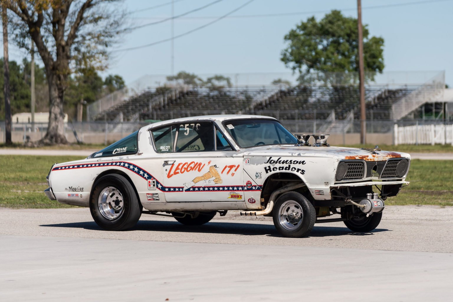 For Sale As A Pair A 1966 Plymouth Barracuda Drag Car With A 1965